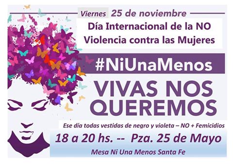 Día Internacional de la No violencia contra las mujeres